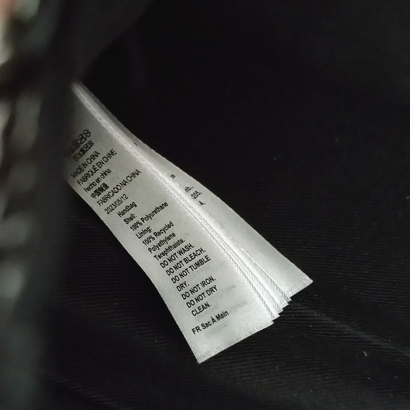 ALDO Black Patent Leather Alligator/Snake Clutch/Handbag w/ Double Snake Head - Picture 11 of 13